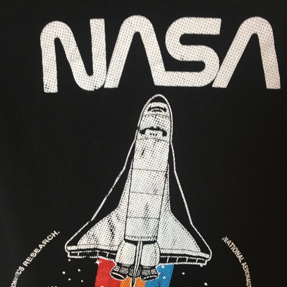 NASA Black Short Sleeve Women's Tee - Picture 7 of 7